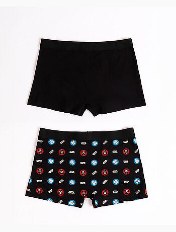 Boxer da uomo STAR WARS blu e rossi (confezione da 2)