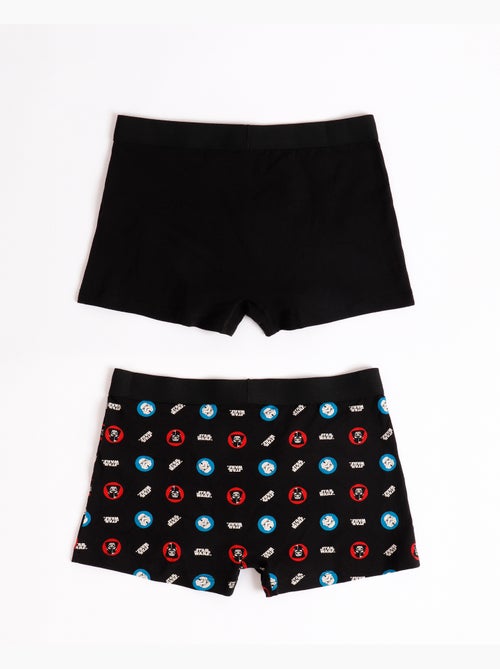 Boxer da uomo STAR WARS blu e rossi (confezione da 2) - Kiabi Boxer da uomo STAR WARS blu e rossi (confezione da 2) - Kiabi