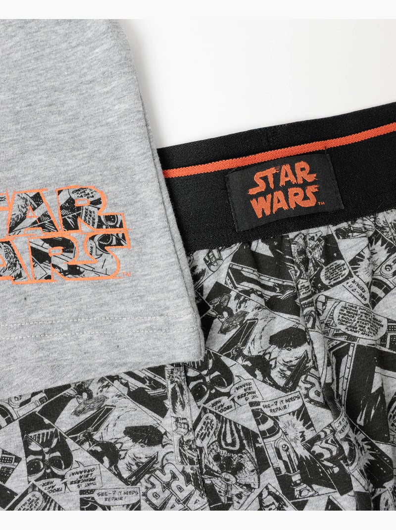 Boxer da uomo STAR WARS Comic B&W (confezione da 2) Multicolore - Kiabi