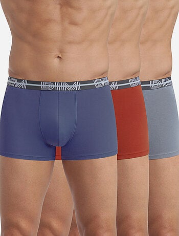 Confezione da 3 boxer uomo cotone stretch