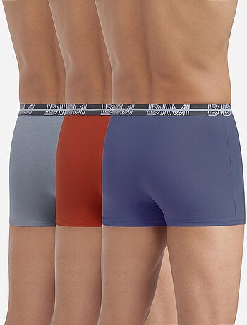 Confezione da 3 boxer uomo cotone stretch