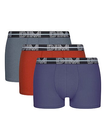 Confezione da 3 boxer uomo cotone stretch
