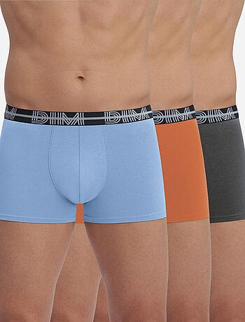 Confezione da 3 boxer uomo cotone stretch