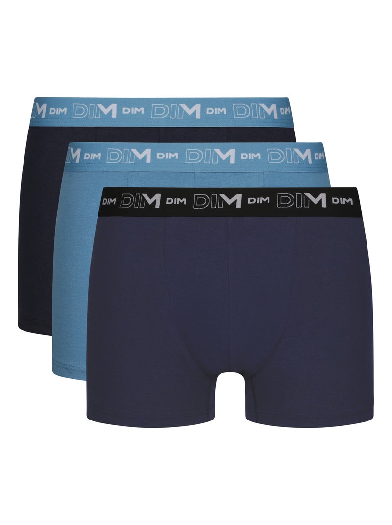 Boxer DIM Confezione da 3 Blu marino - Kiabi