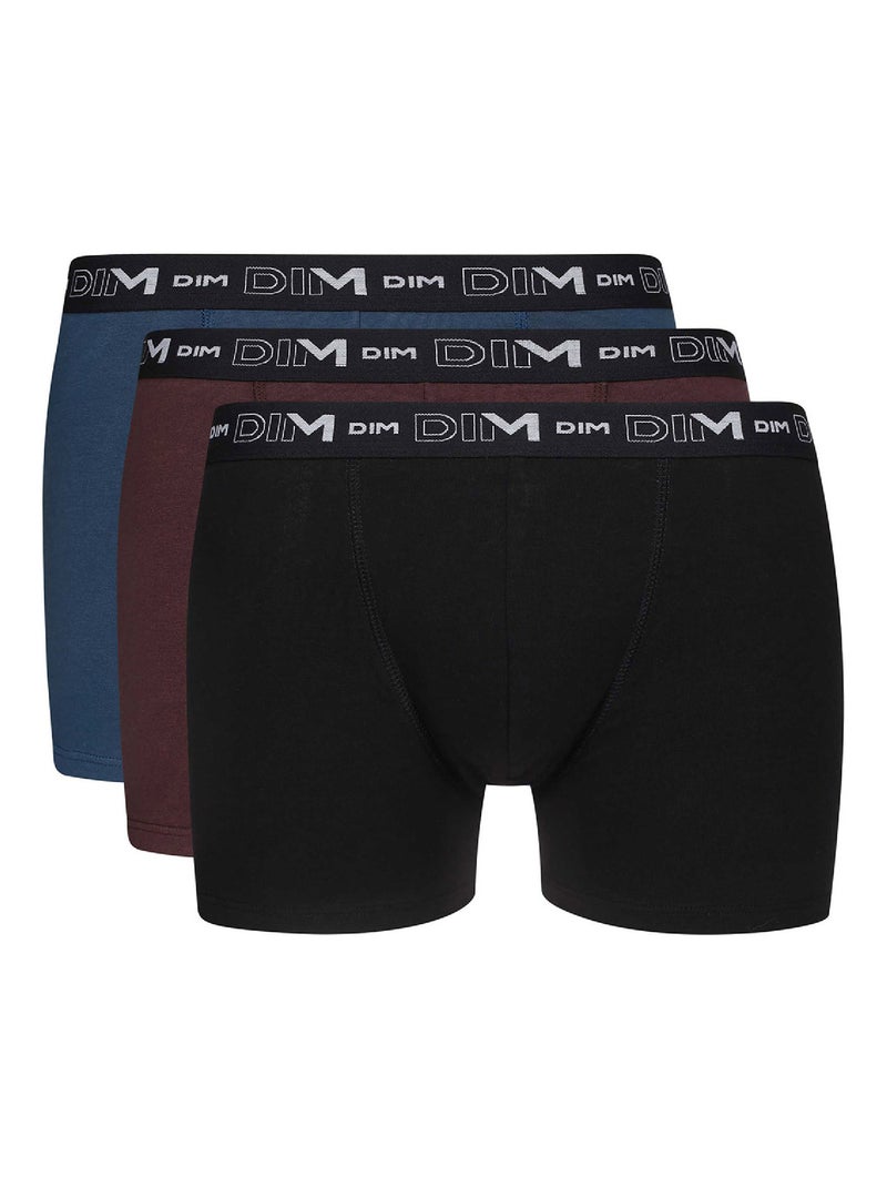 Boxer DIM Confezione da 3 Rosso bordeaux - Kiabi