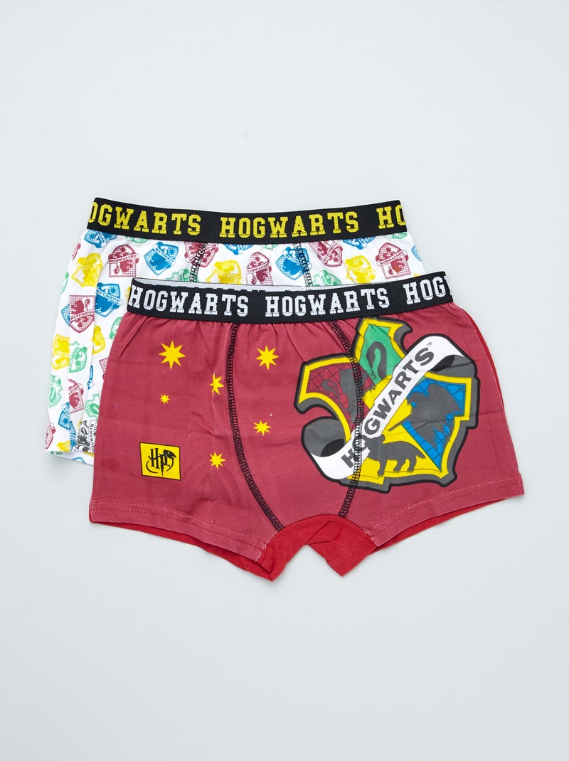 Boxer 'Harry Potter' con stampa - Set di 2 ROSSO - Kiabi