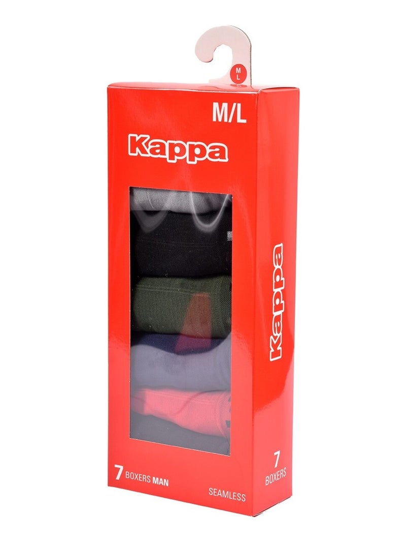 Boxer KAPPA senza Cuciture Confezione da 7 SEAMLESS0508 Nero Multicolore Grigio - Kiabi