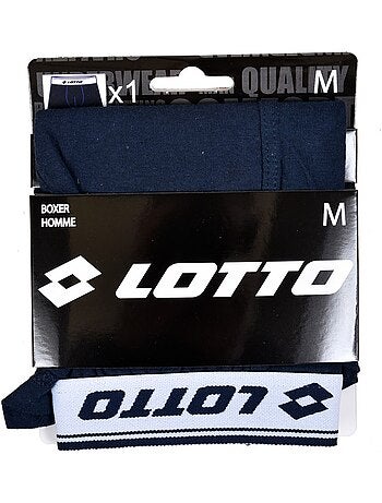 Boxer LOTTO per Uomo 100% COTONE - Confezione da 6
