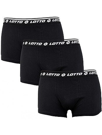 Boxer LOTTO per Uomo 100% COTONE - Confezione da 9