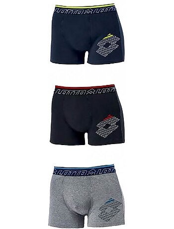 Boxer LOTTO per Uomo Qualità e Comfort - Assortimento modelli secondo arrivi - Confezione da 3