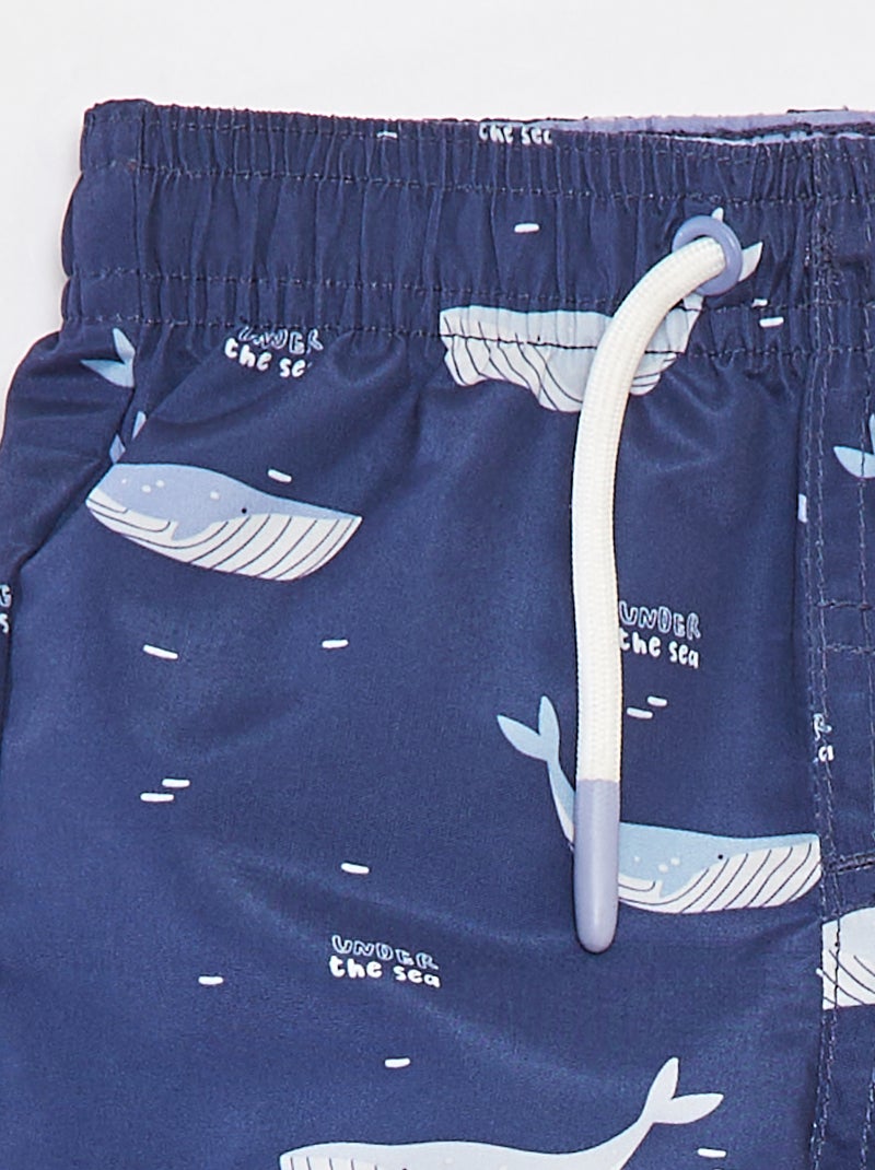 Boxer mare con motivo BLU - Kiabi