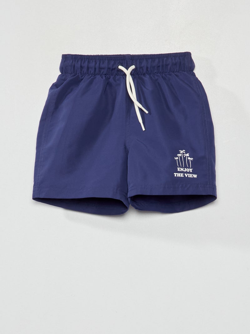 Boxer mare con stampa BLU - Kiabi