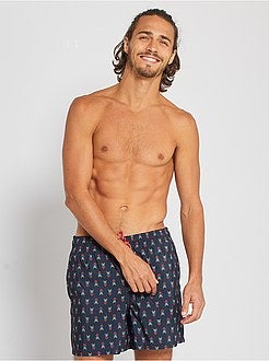 Boxer mare con stampa spinata - Kiabi