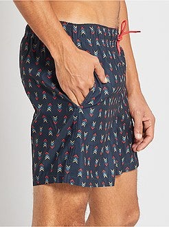 Boxer mare con stampa spinata - Kiabi