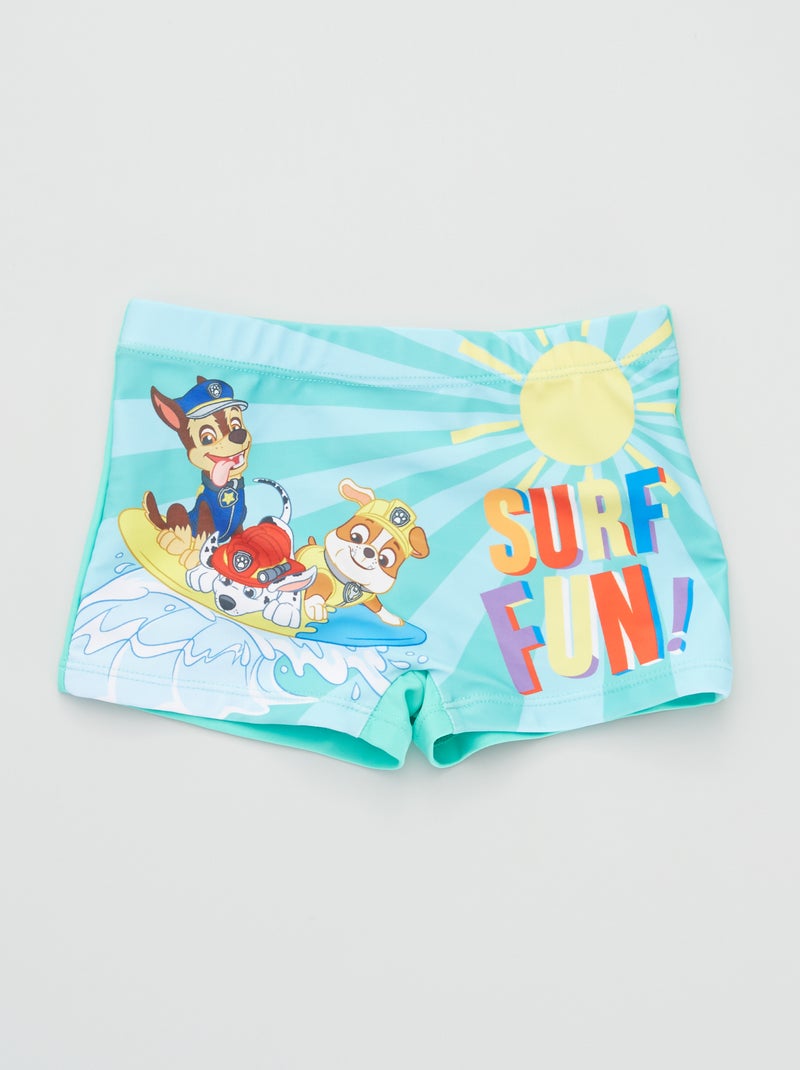 Boxer mare 'Paw Patrol' verde - Kiabi