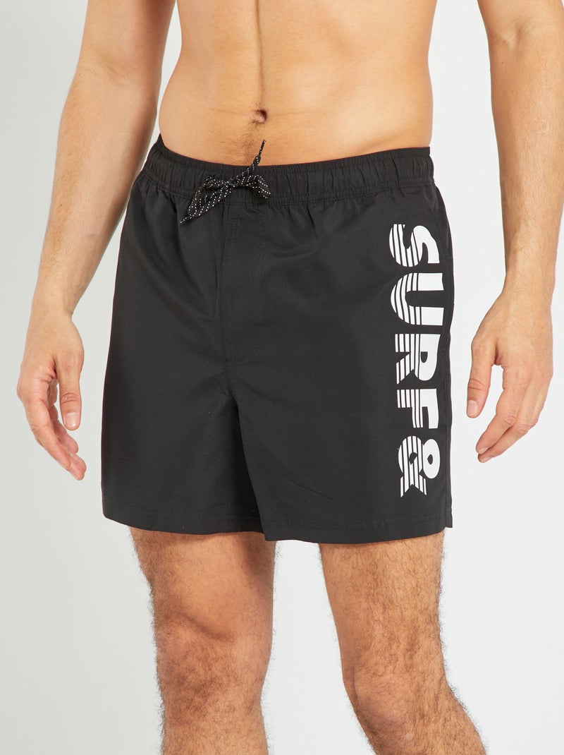 BOXER MARE ARENA COSTUME UOMO NUOTO PISCINA COSTUMI NERO