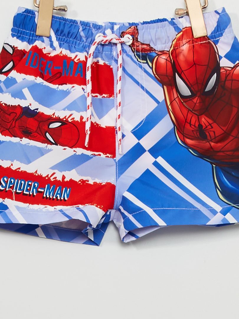 Costume Mare Ufficiale Marvel Spiderman Pantaloncino Boxer Bimbo Piscina 4270 