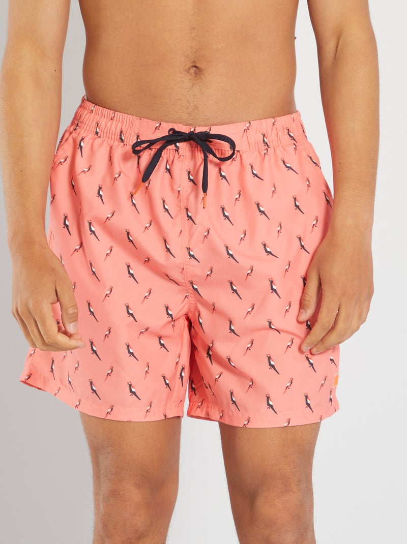 Boxer mare 'tucano' corallo - Kiabi