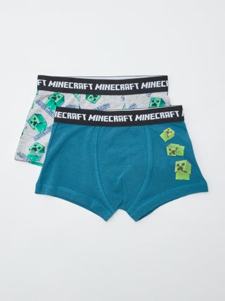 Boxer 'Minecraft - set di 2