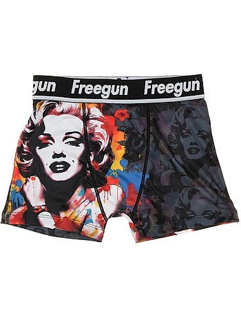 Boxer multicolore da ragazzo Freegun Kulte