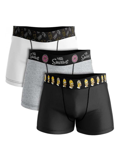 Boxer NO PUBLIK Featuring Simpsons - Confezione da 3 - Kiabi