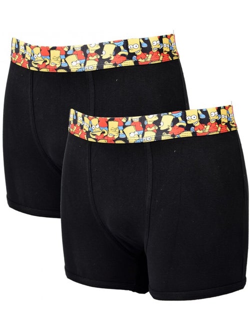 Boxer No Publik Simpsons - Confezione da 2 - Kiabi Boxer No Publik Simpsons - Confezione da 2 - Kiabi