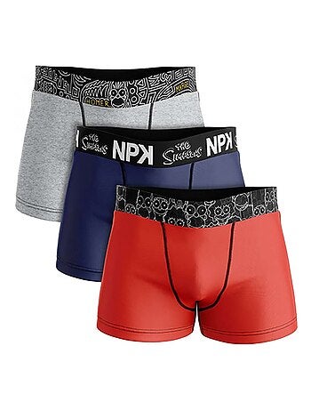 Boxer No Publik Simpsons - Confezione da 3