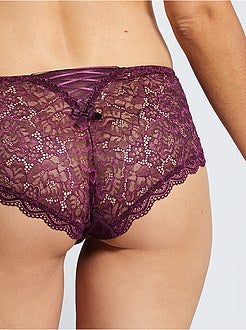 Boxer pizzo floreale 'Bestform' - Kiabi