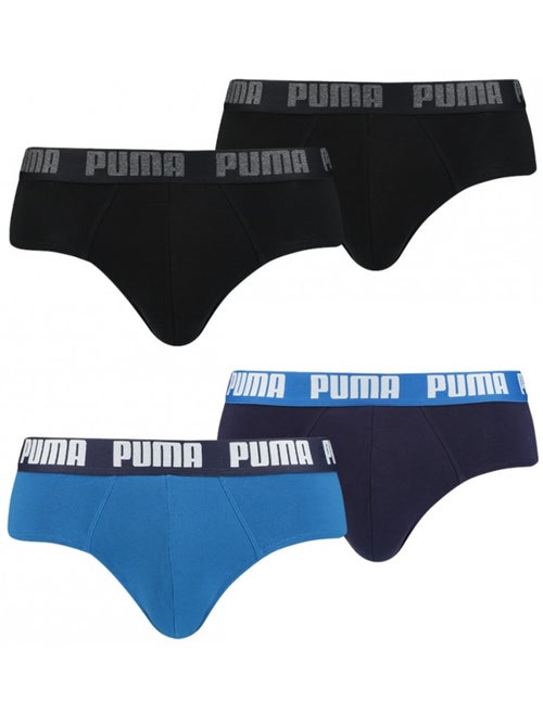 Boxer PUMA per Uomo Qualità e Comfort - Assortimento modelli foto secondo arrivi - Confezione da 4 - Kiabi