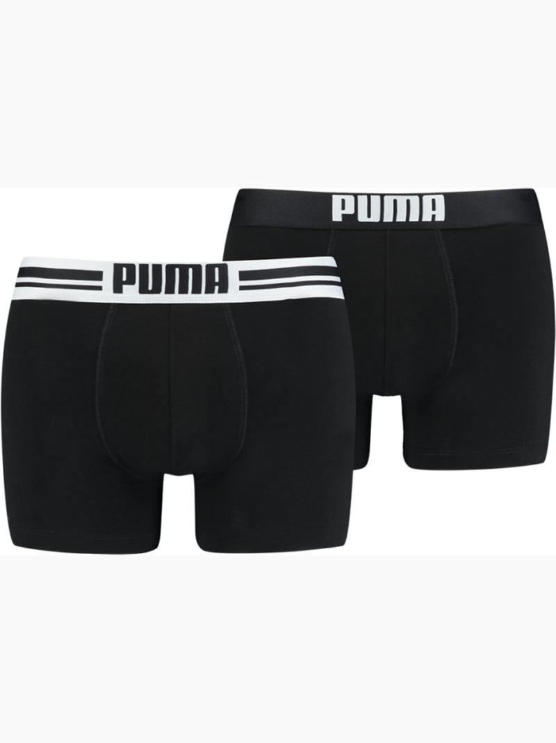 Boxer PUMA per Uomo Qualità e Comfort - Assortimento modelli secondo arrivi - Confezione da 2 Multicolore - Kiabi