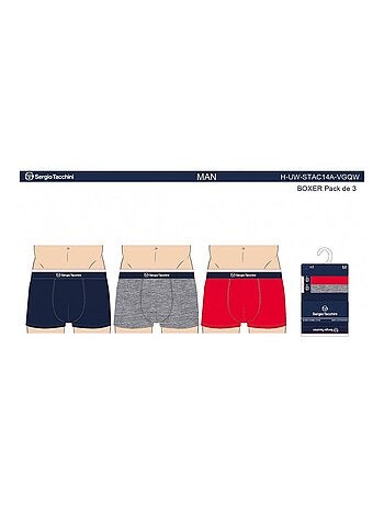 Boxer SERGIO TACCHINI - Confezione da 3