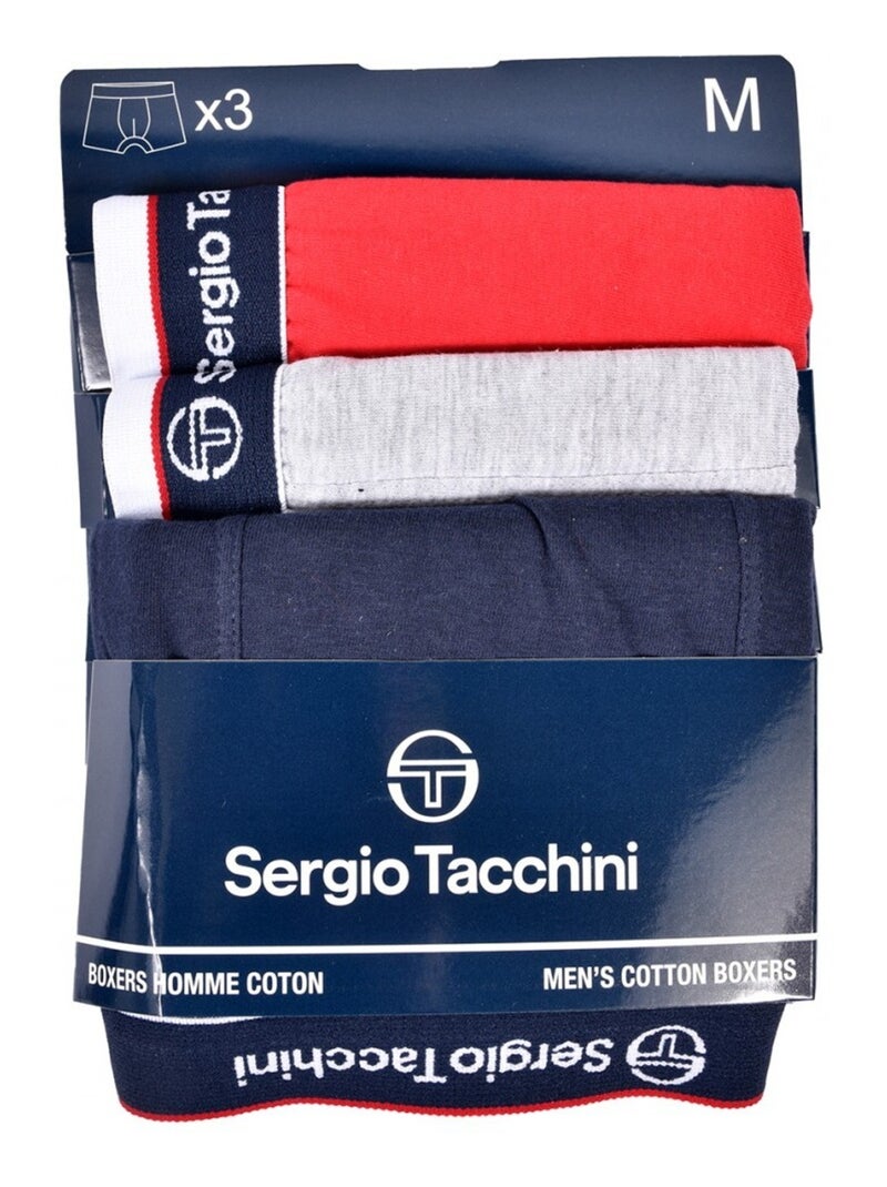 Boxer SERGIO TACCHINI - Confezione da 3 Multicolore - Kiabi