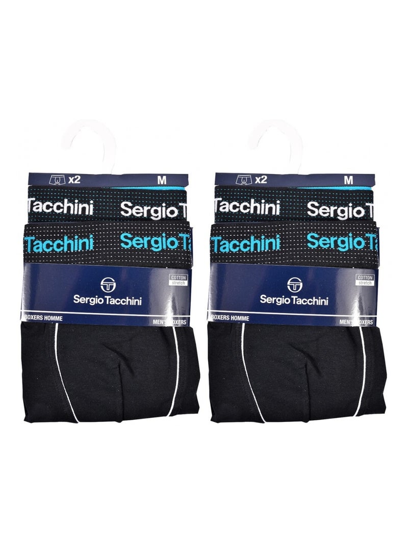 Boxer SERGIO TACCHINI - Confezione da 4 Multicolore - Kiabi