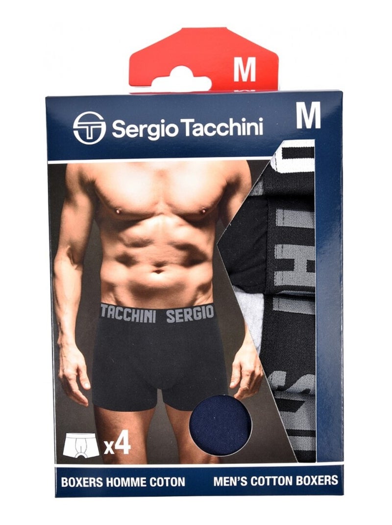 Boxer SERGIO TACCHINI - Confezione da 4 Multicolore - Kiabi