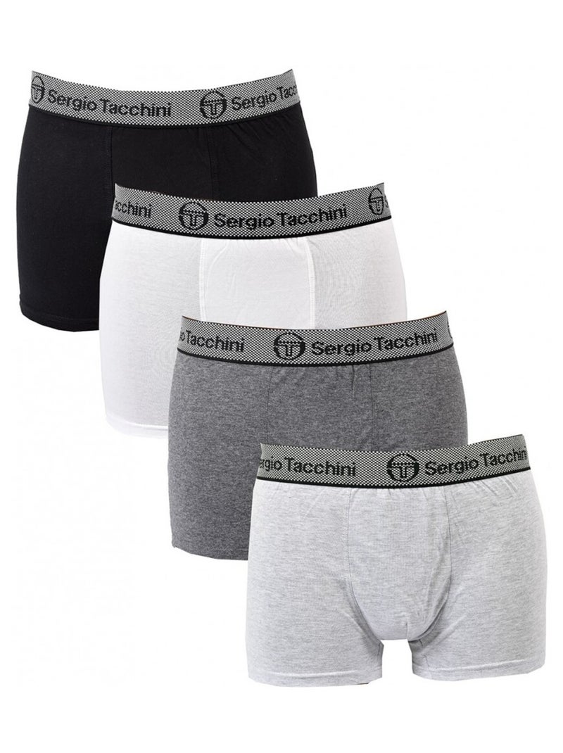 Boxer SERGIO TACCHINI - Confezione da 4 Multicolore - Kiabi