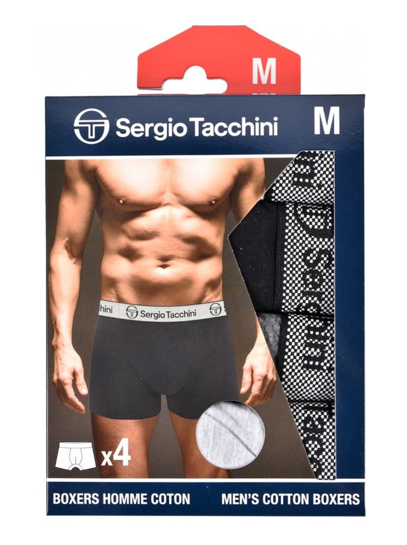 Boxer SERGIO TACCHINI - Confezione da 4 Multicolore - Kiabi