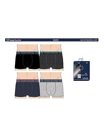 Boxer SERGIO TACCHINI - Confezione da 4