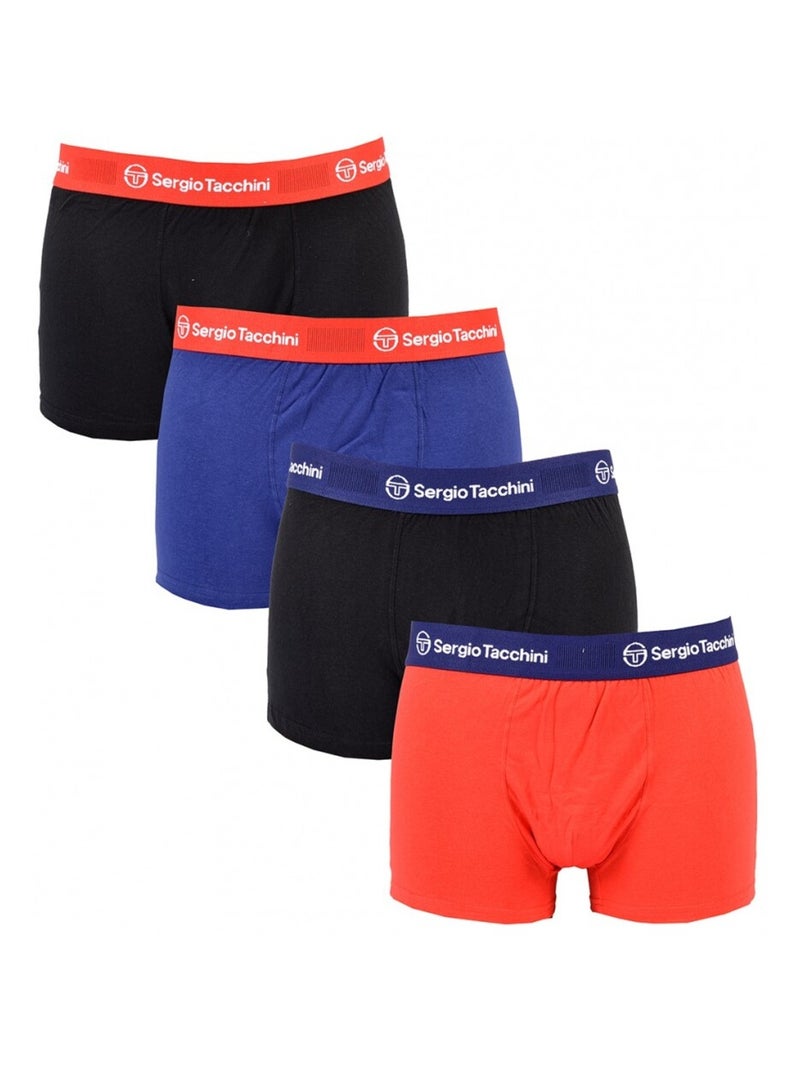 Boxer SERGIO TACCHINI - Confezione da 4 Multicolore - Kiabi