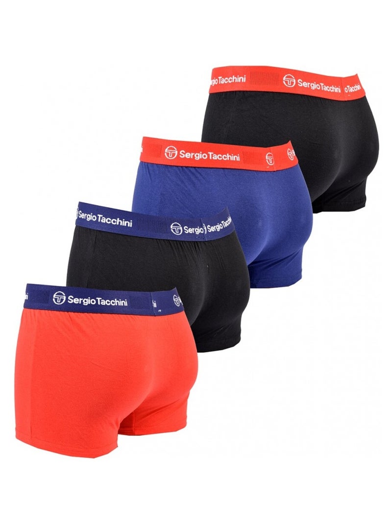 Boxer SERGIO TACCHINI - Confezione da 4 Multicolore - Kiabi