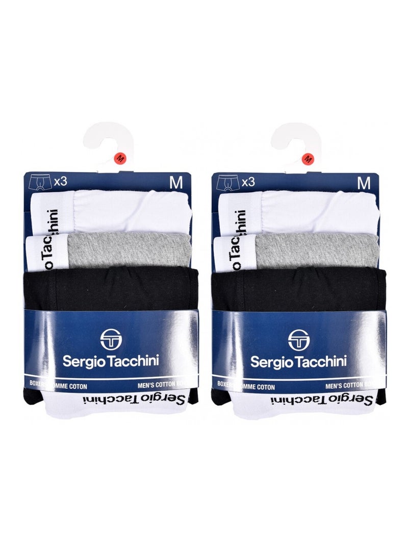 Boxer SERGIO TACCHINI - Confezione da 6 Multicolore - Kiabi