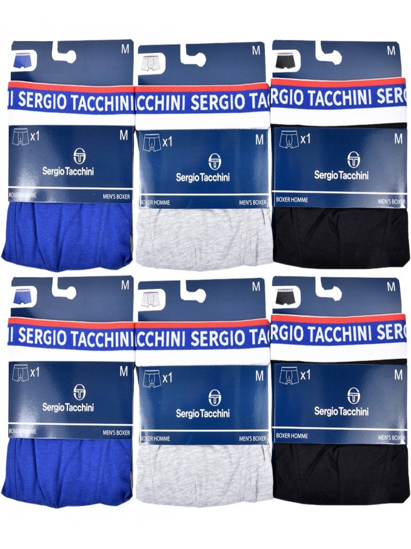 Boxer SERGIO TACCHINI - Confezione da 6 Multicolore - Kiabi