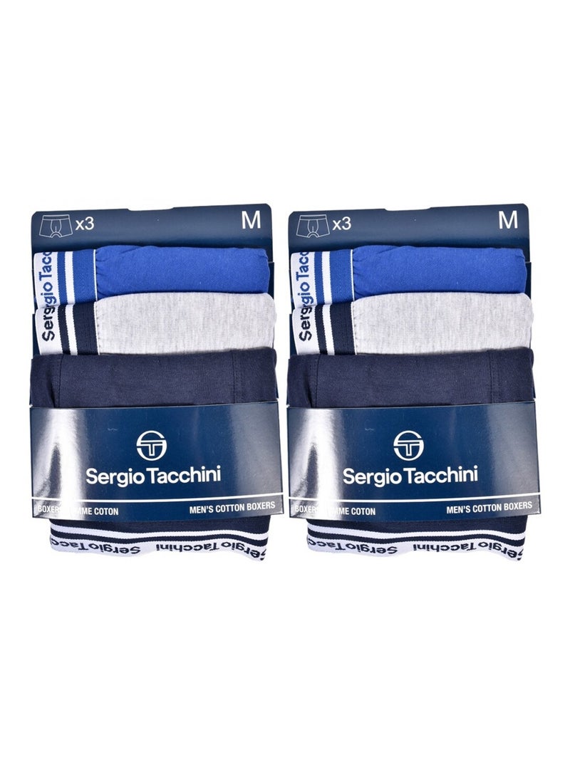 Boxer SERGIO TACCHINI - Confezione da 6 Multicolore - Kiabi