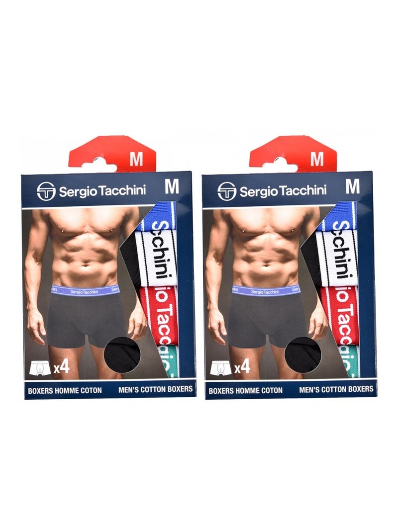 Boxer SERGIO TACCHINI - Confezione da 8 Multicolore - Kiabi