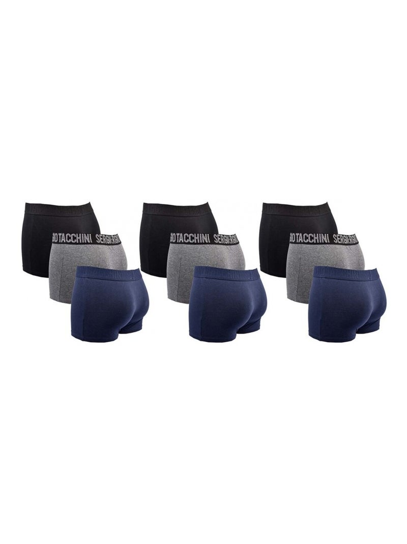 Boxer SERGIO TACCHINI - Confezione da 9 Multicolore - Kiabi