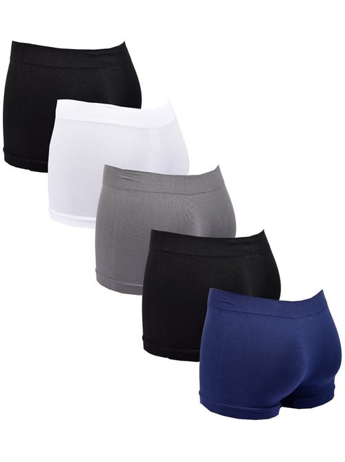 Boxer SERGIO TACCHINI Senza Cuciture Confezione da 5 - Kiabi Boxer SERGIO TACCHINI Senza Cuciture Confezione da 5 - Kiabi