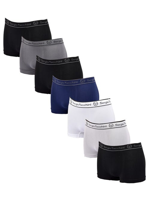 Boxer SERGIO TACCHINI senza Cuciture Confezione da 7 - Kiabi Boxer SERGIO TACCHINI senza Cuciture Confezione da 7 - Kiabi