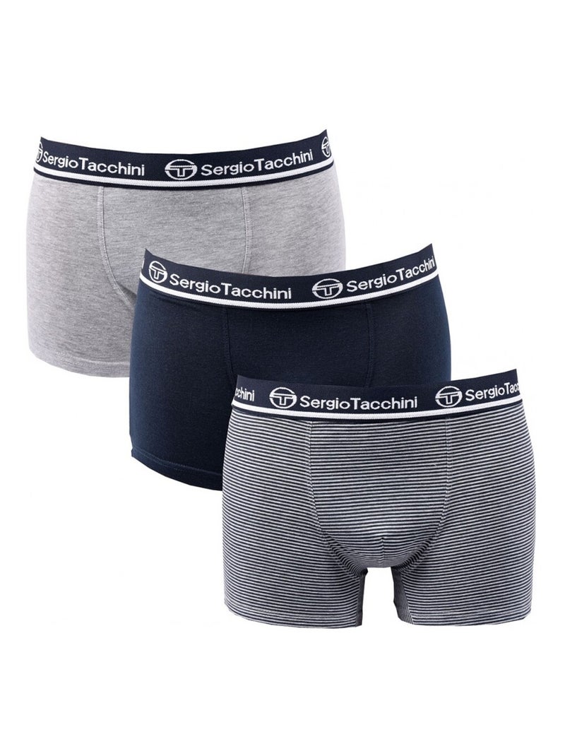 Boxer SERGIO TACCHINI X3 - Confezione da 3 Multicolore - Kiabi