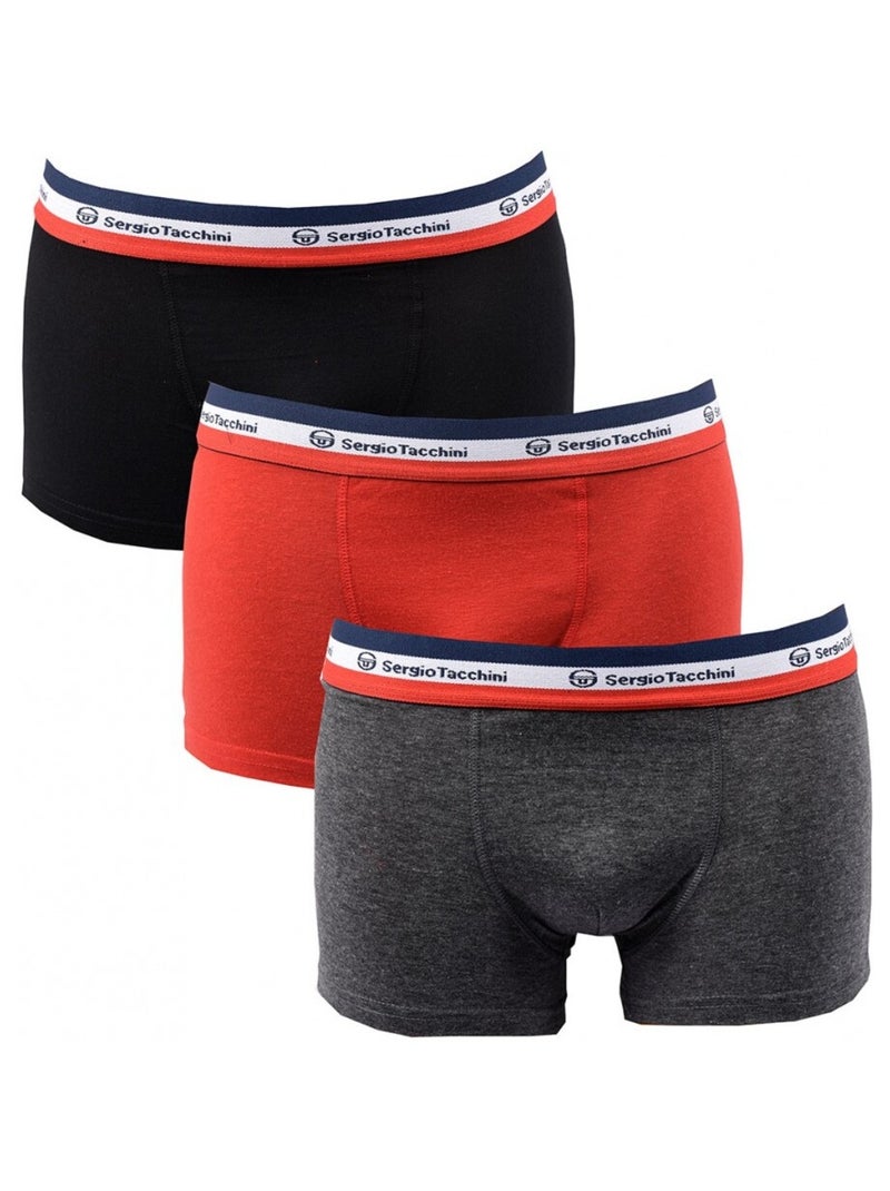 Boxer SERGIO TACCHINI X3 - Confezione da 3 Multicolore - Kiabi