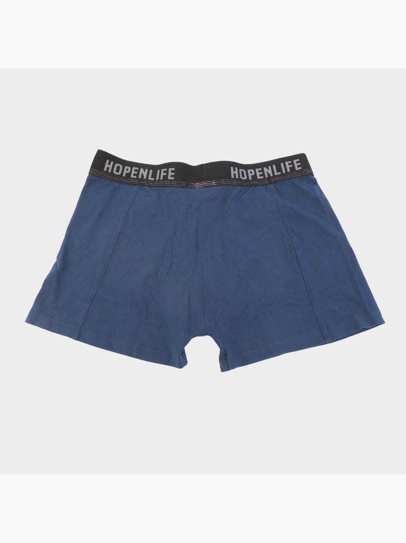 Boxer, set di 2 colori Blu grigio - Kiabi