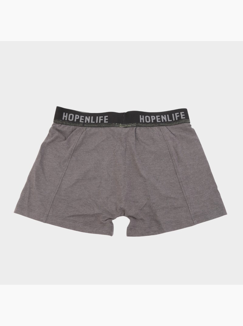 Boxer, set di 2 colori Blu grigio - Kiabi